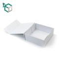 Professionnel blanc art papier carton rigide pliable type logo personnalisé mode boîte d&#39;emballage de papier